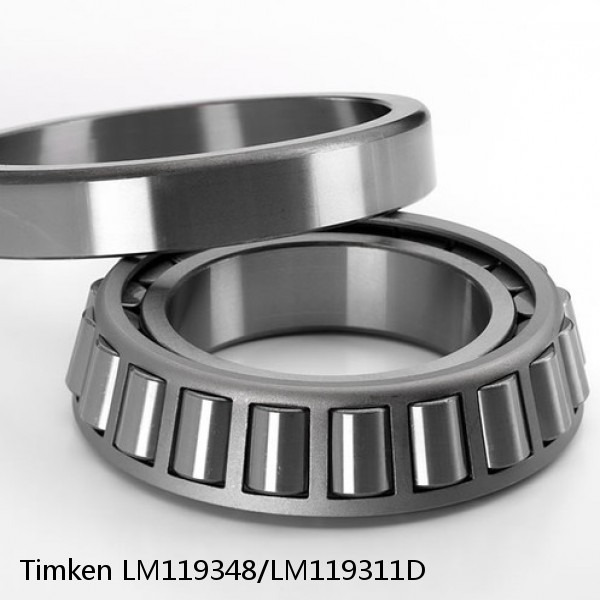 LM119348/LM119311D Timken Tapered Roller Bearing #1 small image