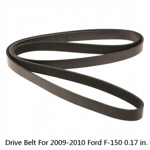 Drive Belt For 2009-2010 Ford F-150 0.17 in. Thickness Serpentine Main Drive #1 small image