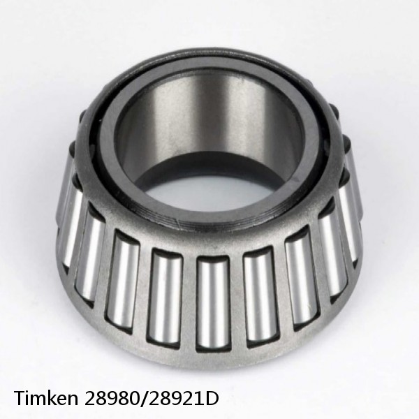 28980/28921D Timken Tapered Roller Bearing #1 image