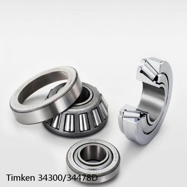 34300/34478D Timken Tapered Roller Bearing #1 image