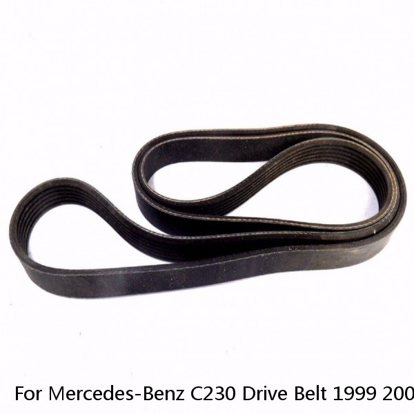 For Mercedes-Benz C230 Drive Belt 1999 2000 Serpentine Belt 6 Ribs Main Drive #1 image