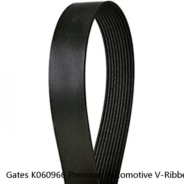 Gates K060966 Premium Automotive V-Ribbed Belt #1 image