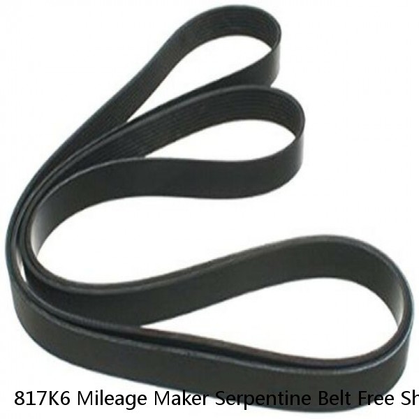 817K6 Mileage Maker Serpentine Belt Free Shipping Free Returns 6PK2075 #1 image